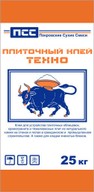 Клей для кладки "ТЕХНО", 25 кг